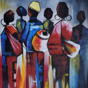 Abstract People Art