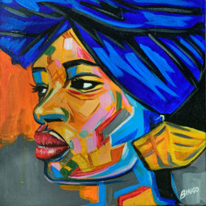 Abstract Woman Art