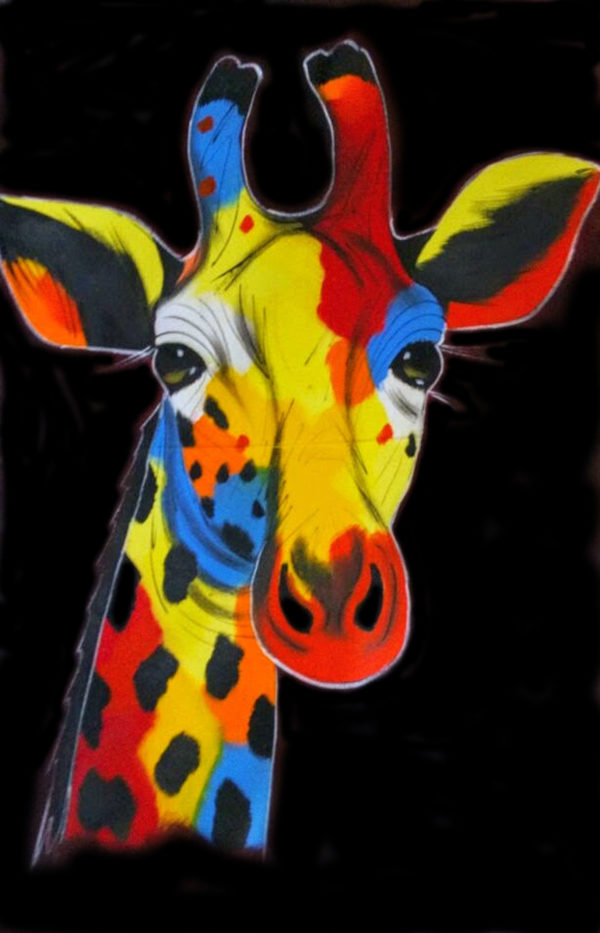 Colorful Giraffe