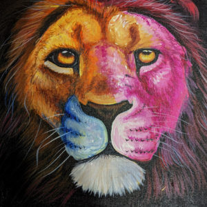 Lion Face Artwork