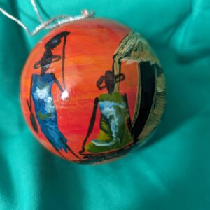 Masai Christmas Ornament