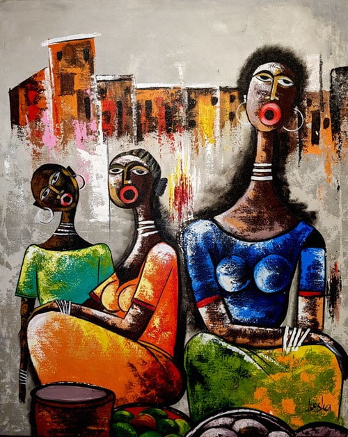 Three Abstract Women